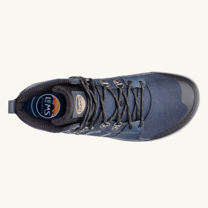 Lems Outlander Wasserdichte Boot Stiefel Damen Navy | CHTUBJSA